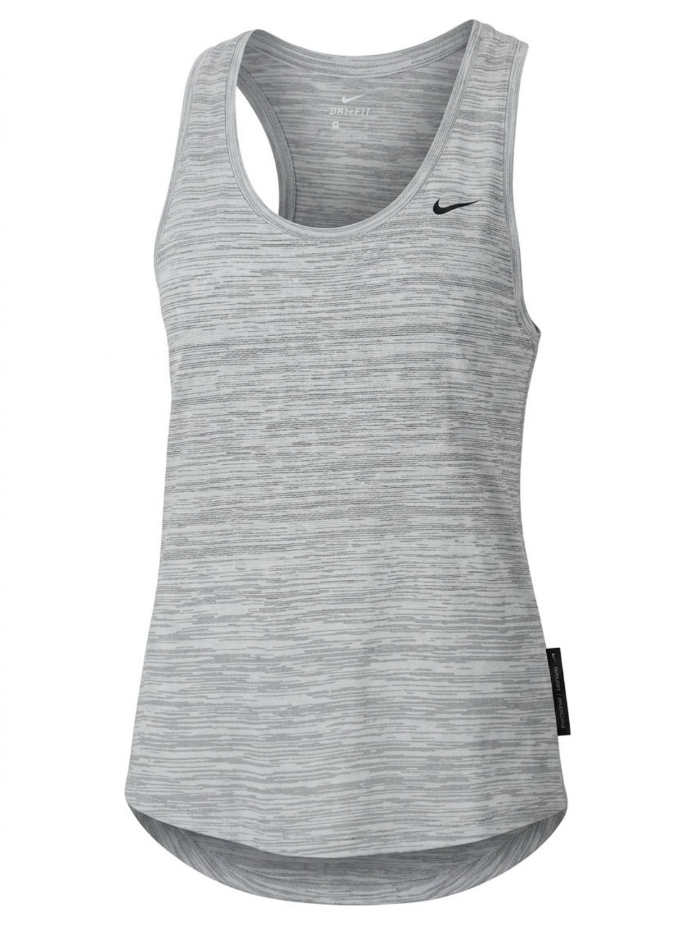 Nike Light Gray Heather Dri-FIT Tank Top